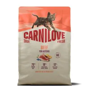 Carnilove True Fresh Beef Kitten - сухий корм для кошенят яловичина