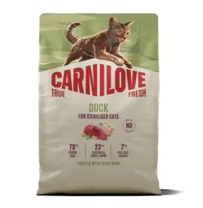 Carnilove True Fresh Duck Sterilised - сухий корм для стерилізованих котів качка