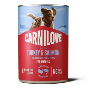 Carnilove Salmon & Turkey - вологий корм для цуценят паштет лосось та індичка 400 г