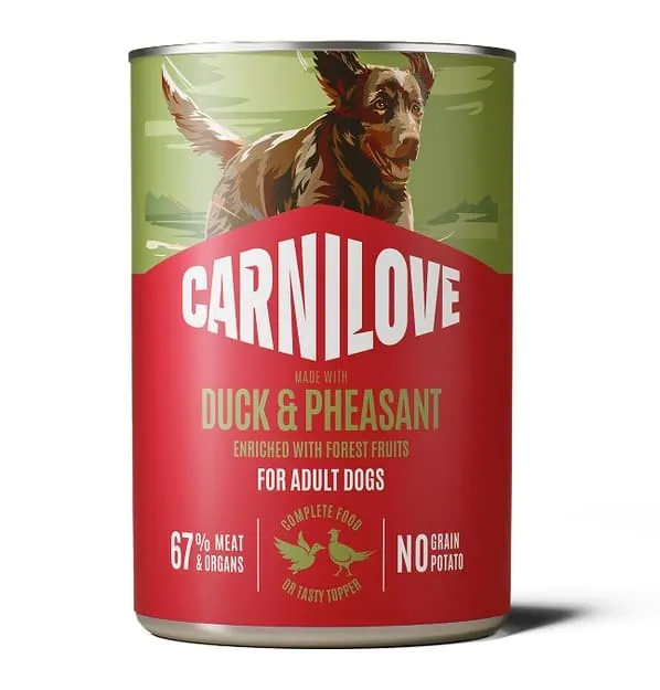 Carnilove Duck & Pheasant - вологий корм для собак паштет качка і фазан 400 г