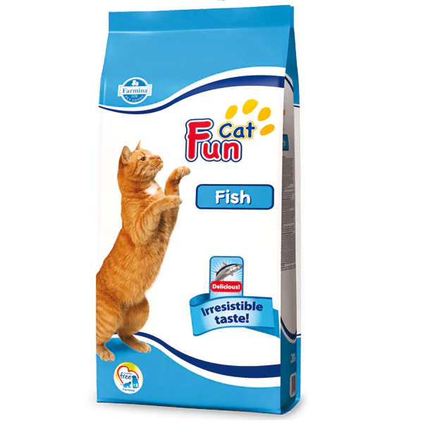 Farmina Fun Cat - сухий корм для дорослих котів з рибою, 20 кг