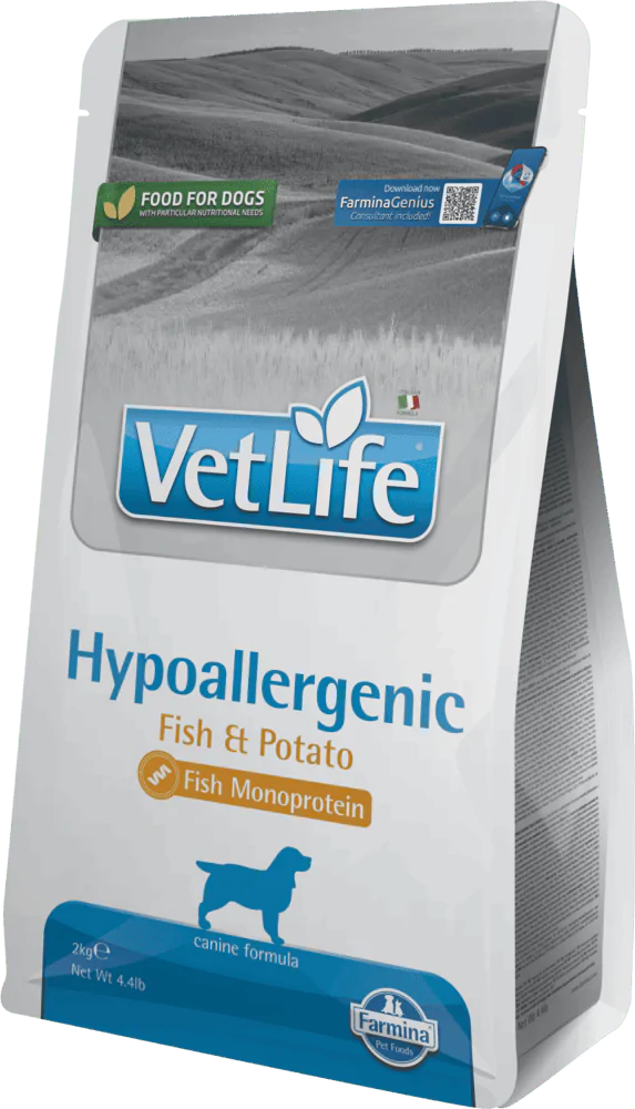 Farmina Vet Life Dog Hypoallergenic Fish&Potato - корм для собак при харчовій алергії