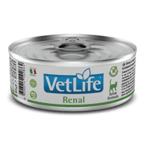 Farmina Vet Life Natural Diet Cat Renal Cans - вологий корм для котів, для підтримки функції нирок, 85 г