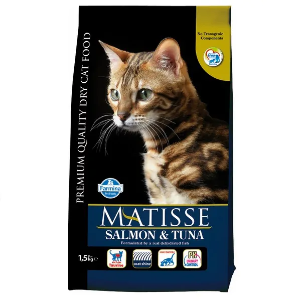 Farmina Matisse Cat Adult Salmon & Tuna - сухий корм для котів, лосось та тунець