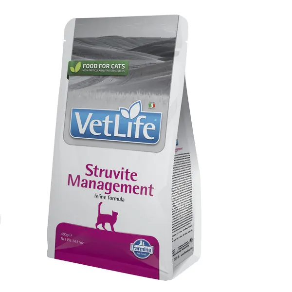 Farmina Vet Life Natural Diet Cat Management Struvite - корм-дієта для котів для струвітного уролітіазу та ідіопатичного циститу