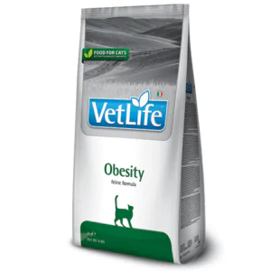 Farmina Vet Life Natural Diet Cat Obesity - cухий корм для котів дієтичне харчування для зниження зайвої ваги, 5 кг