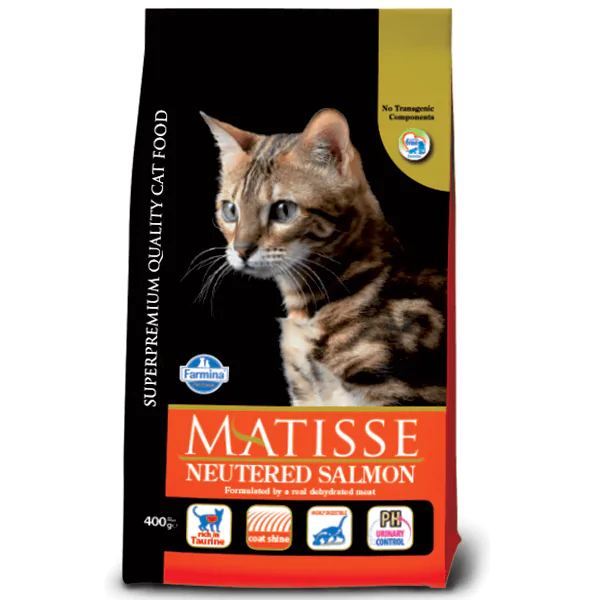 Farmina Matisse Cat Neutered Salmon - сухий корм для стерилізованих кішок, з лососем