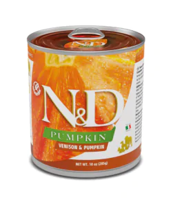Farmina N&D Pumpkin Grain Free Dog Adult Venison & Pumpkin Cans - вологий корм для собак всіх порід з гарбузом та олениною 285 г