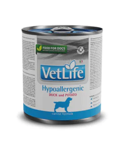 Farmina Vet Life Natural Diet Dog Hypoallergenic Duck&Potato Cans - вологий корм для собак дієт. харчування, при харчовій алергії, 300 г