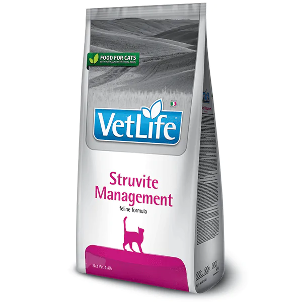 Farmina Vet Life Natural Diet Cat Management Struvite - корм-дієта для котів для струвітного уролітіазу та ідіопатичного циститу