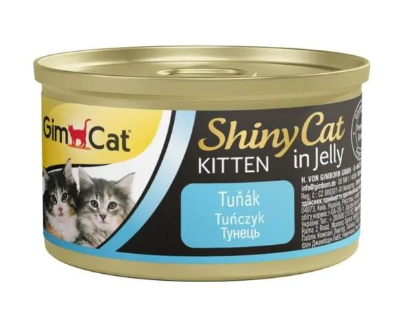 GimCat Shiny Kitten - вологий корм для кошенят з тунцем 70 г