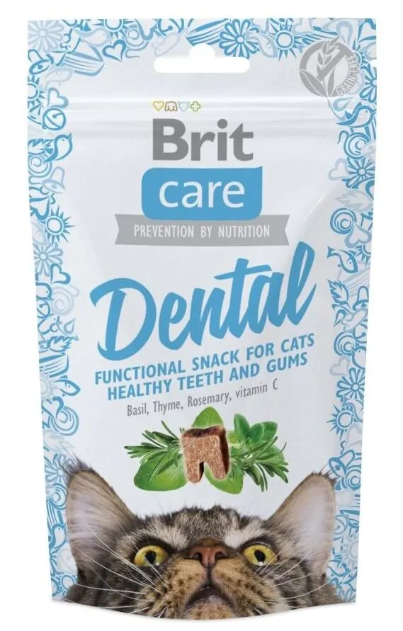 Функціональні ласощі для собак Brit Care Functional Snack Dental для зубів з індичкою, 150 г