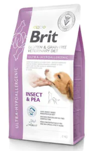 Brit VetDiet Dog Ultra-hypoallergenic - корм для собак при проблемах з травленням з комахами
