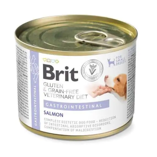 Brit VetDiet Gastrointestinal - вологий корм для собак при проблемах з травленням з лососем 200 г